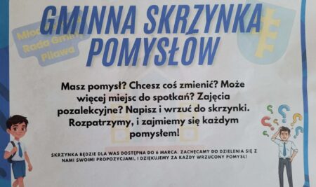 Pierwsze zadanie Młodzieżowej Rady Gminy Pilawa